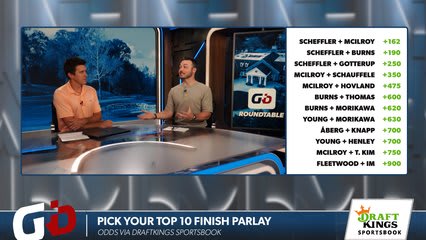 DraftKings odds: Picking a Top 10 parlay at BMW Championship