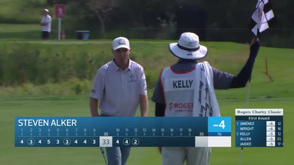 Steven Alker makes birdie on No. 12 at Rogers Charity Classic