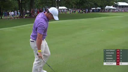 Rory McIlroy's 126-yard approach sets up birdie on No. 17 at TOUR Championship