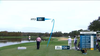 Lee Trevino's nice approach leads to birdie at PNC Championship