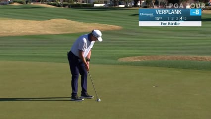 Scott Verplank makes short birdie putt at Cologuard Classic