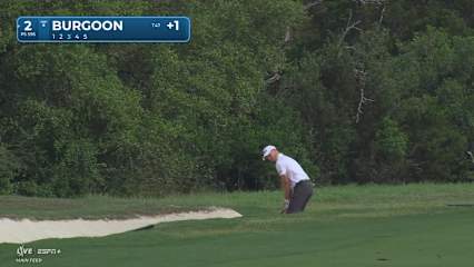 Bronson Burgoon holes 11-foot birdie putt at Valero