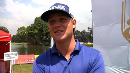 Trey Mullinax interview after Round 1 of Club Colombia Championship