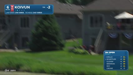 Jackson Koivun reaches par-5 No. 6 in two, makes birdie at 3M Open