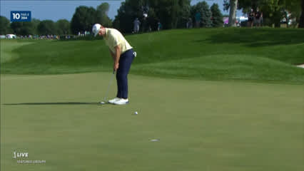 Doc Redman rolls in 19-foot birdie at 3M Open
