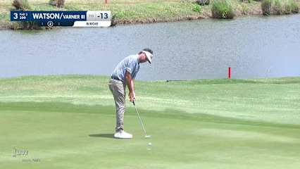 Bubba Watson makes third birdie in a row at Zurich Classic