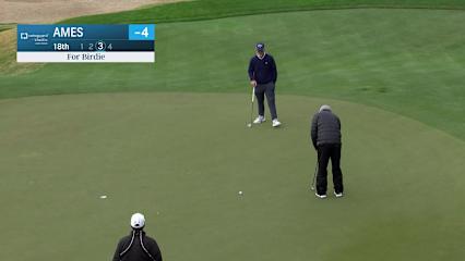 Stephen Ames makes birdie on No. 18 at Cologuard