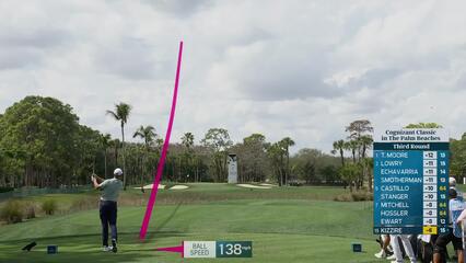 Patton Kizzire hits 190-yard drive to 8 feet, sets up birdie on No. 7 at Cognizant Classic