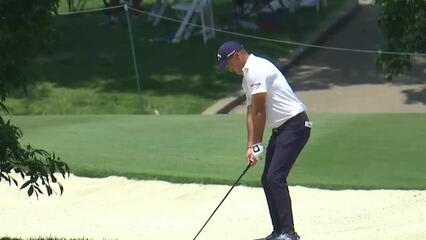 Sam Saunders cards birdie at the turn at John Deere