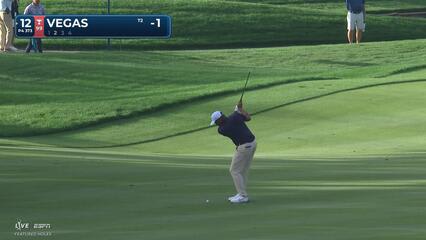 Jhonattan Vegas sinks 20-foot birdie putt on No. 12 at THE PLAYERS