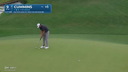 Quade Cummins makes 16-footer for birdie at Houston Open