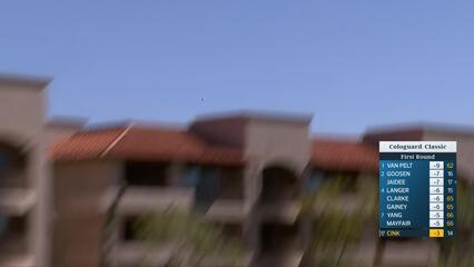Stewart Cink makes birdie putt on No. 15 at Cologuard Classic