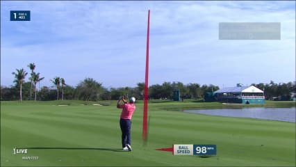 Padraig Harrington spins approach to set up birdie at Mexico Open