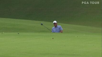 Mark Brooks nearly holes out for albatross at the KitchenAid Senior PGA 
