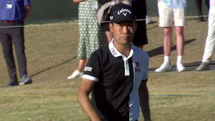 Kevin Na makes birdie on No. 16 at WGC-Dell Match Play