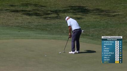 Jordan L Smith sinks 4-foot birdie putt on No. 11 at Valspar