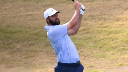 Scottie Scheffler's tight tee shot is the Shot of the Day