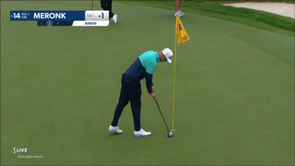 Adrian Meronk throws an absolute dart to 10-inches from off the tee at RBC Canadian