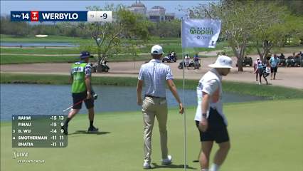 Trevor Werbylo reaches green in two and birdies at Mexico Open