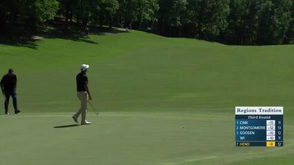 Scott Hend makes birdie on No. 13 at Regions Tradition