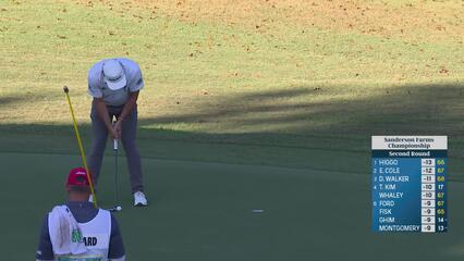 Mark Hubbard sinks 4-foot birdie putt, makes birdie on No. 15 at Sanderson Farms