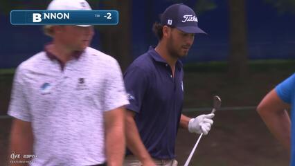 Scotty Kennon makes birdie on No. 15 at Wyndham