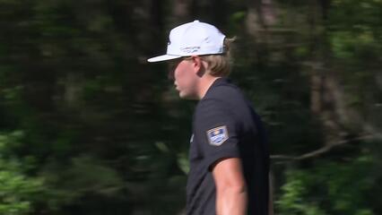 Ian Gilligan makes birdie putt on No. 6 at Club Car Championship