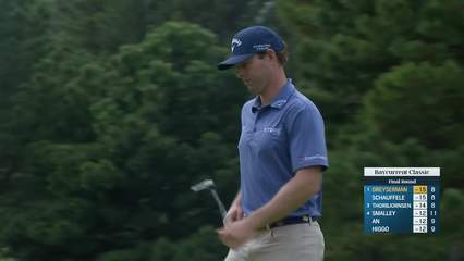 Max Greyserman hits 112-yard approach to 4 feet, sets up birdie on No. 8 at Baycurrent