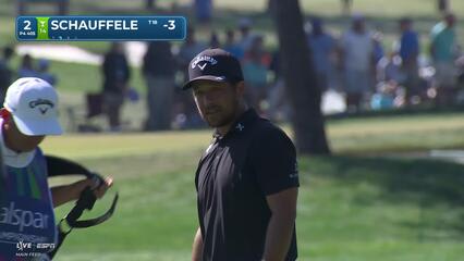 Xander Schauffele hits 156-yard approach to 18 feet, sets up birdie on No. 2 at Valspar