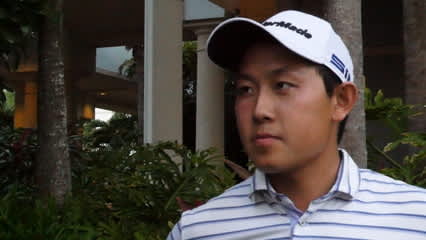 Dylan Wu interview after Round 2 of Great Exuma