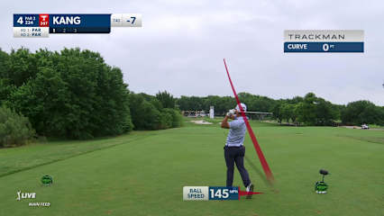 Sung Kang's tee shot to 12 feet yields birdie at THE CJ CUP