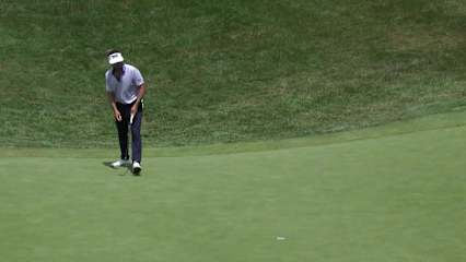 Paul Barjon drains 16-foot eagle putt at ISCO Championship