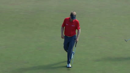 Billy Hurley's momentum building birdie at Quicken Loans