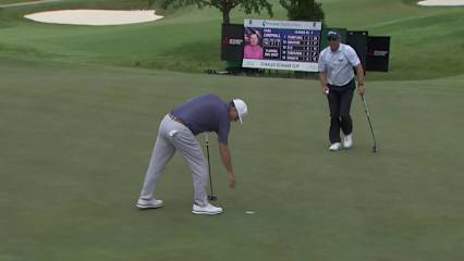 Chad Campbell makes birdie on No. 14 at Principal