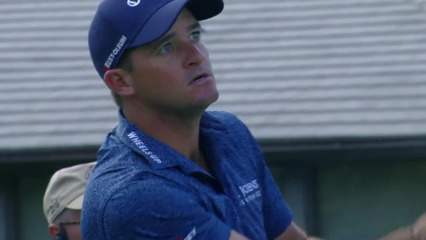 Sam Saunders sticks approach to set up birdie at Arnold Palmer