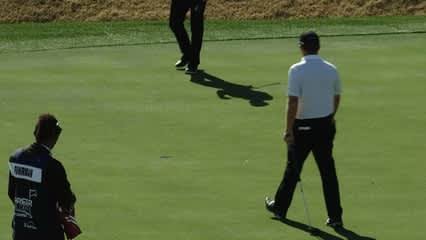 Martin Piller holes 25-footer for birdie at CareerBuilder