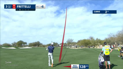 Dylan Frittelli reaches in two to set up birdie at WM Phoenix Open