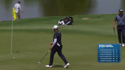 Brown/Parry holes out for birdie from 47-feet on No. 3 at Zurich Classic