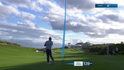 Mitchell Meissner makes birdie on No. 18 at Great Abaco Classic