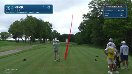 Chris Kirk makes birdie on No. 12 at John Deere