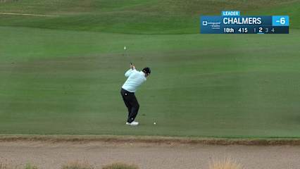 Greg Chalmers makes birdie on No. 18 at Cologuard
