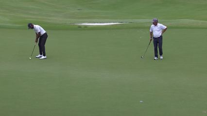 Timothy O'Neal makes birdie on No. 16 at Mitsubishi