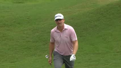 Justin Hicks’ slick hole out from rough for birdie at THE PLAYERS