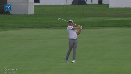Alejandro Tosti makes birdie on No. 17 at Rocket Classic