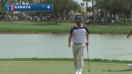 Takumi Kanaya sinks 29-foot birdie putt on No. 1 at Cognizant Classic