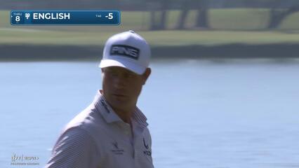 Harris English makes birdie on No. 17 at The RSM Classic