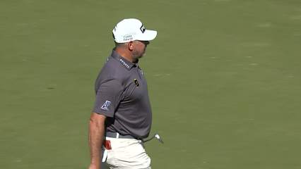 Lee Westwood's tight tee shot and birdie at WGC-Dell Match Play