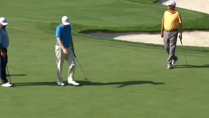 Chad Campbell's third straight birdie at John Deere