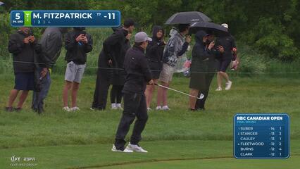Matt Fitzpatrick's 171-yard approach sets up birdie on No. 5 at RBC Canadian