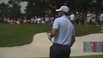 Patrick Cantlay's 90-yard approach sets up birdie on No. 7 at BMW Championship